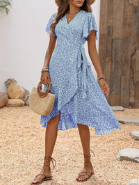 Women's Floral Midi Dress