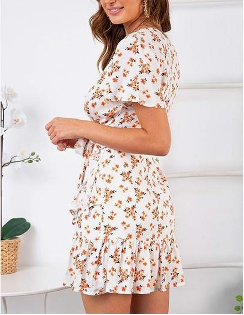 Women Summer Casual Mini Dress