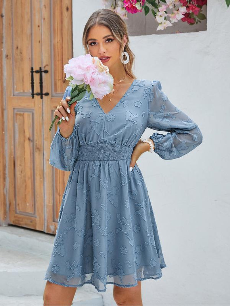 Women's Casual Floral Midi Dress