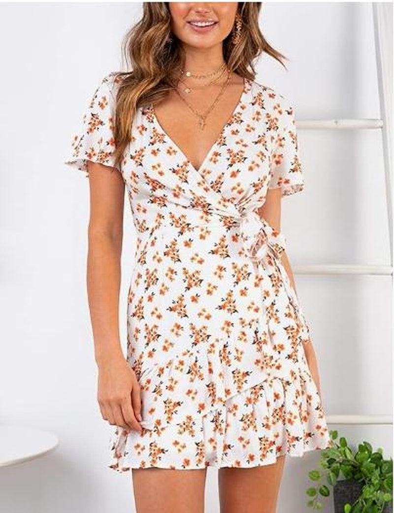 Women Summer Casual Mini Dress