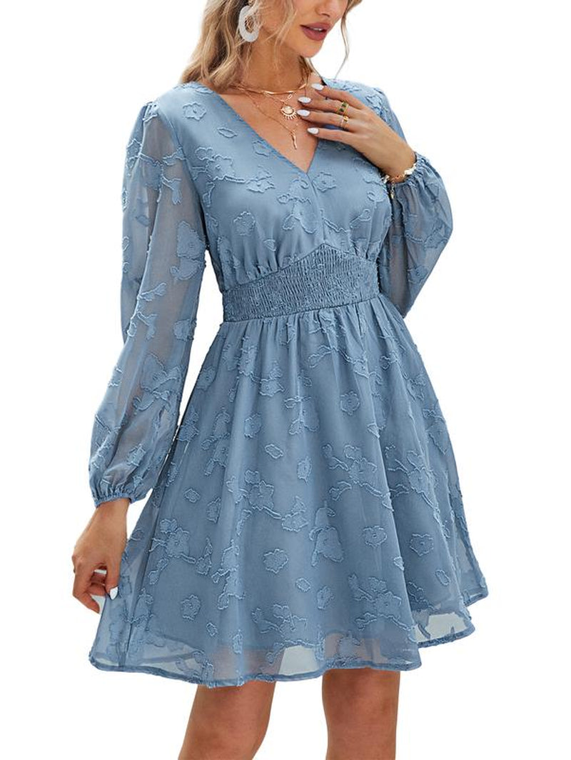 Women's Casual Floral Midi Dress