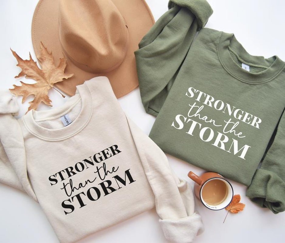 Women's Stronger than the Storm Sweatshirt