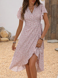 Women's Floral Midi Dress