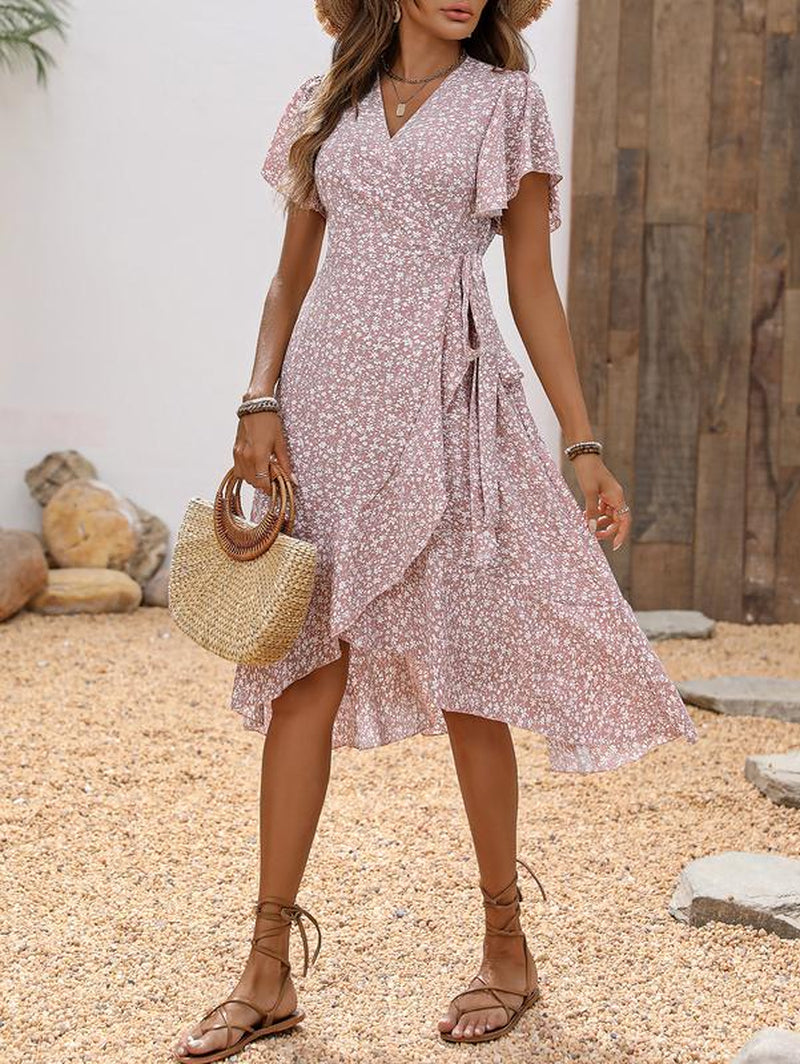 Women's Floral Midi Dress
