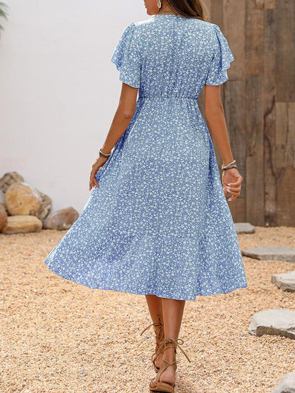 Women's Floral Midi Dress