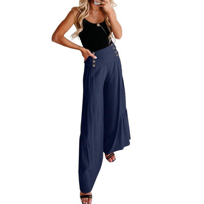 Women's High Waist Wide Leg Pants