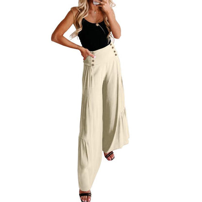 Women's High Waist Wide Leg Pants