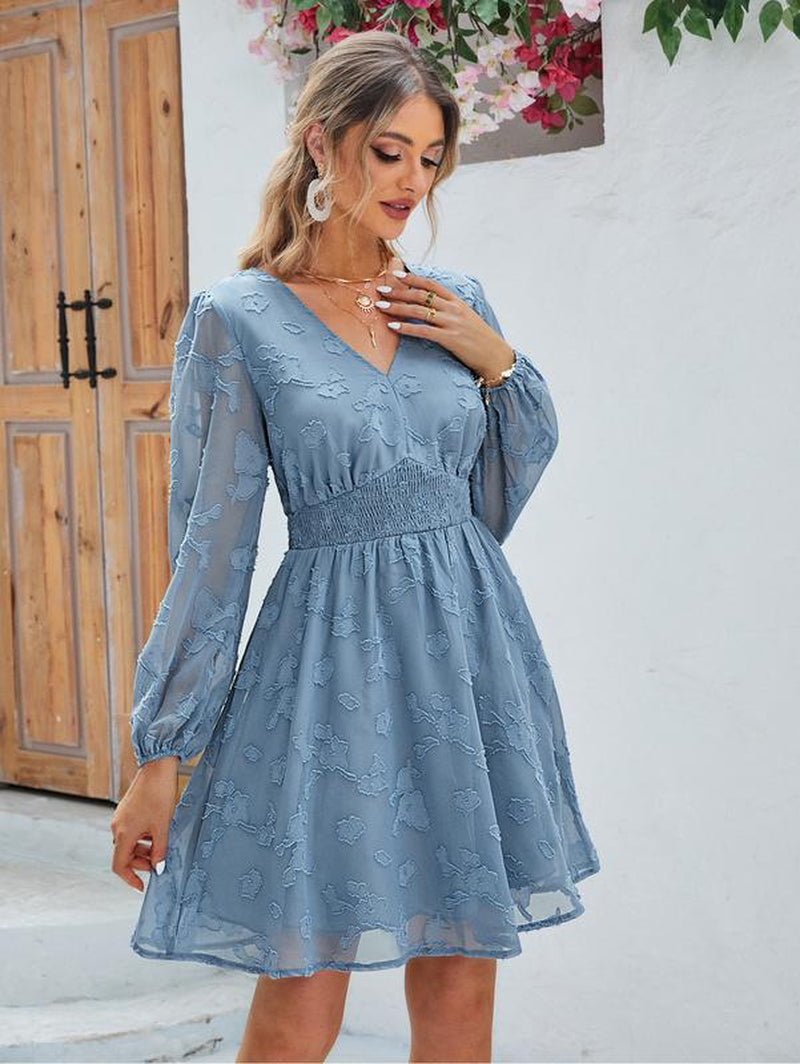 Women's Casual Floral Midi Dress