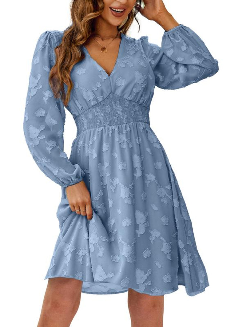 Women's Casual Floral Midi Dress