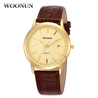 Simple Men Watches Leather Belt Quartz Wrist Watches for Men Ultra Thin Mens Watches Minimalist Watches Hodinky