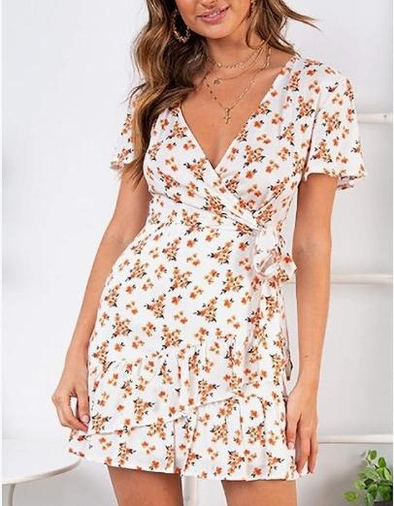 Women Summer Casual Mini Dress