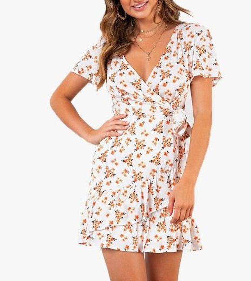 Women Summer Casual Mini Dress